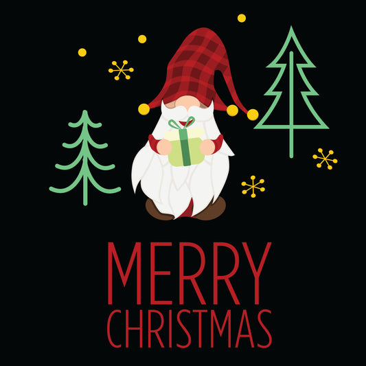 Gnome for the Holidays: The Merry Christmas Tee