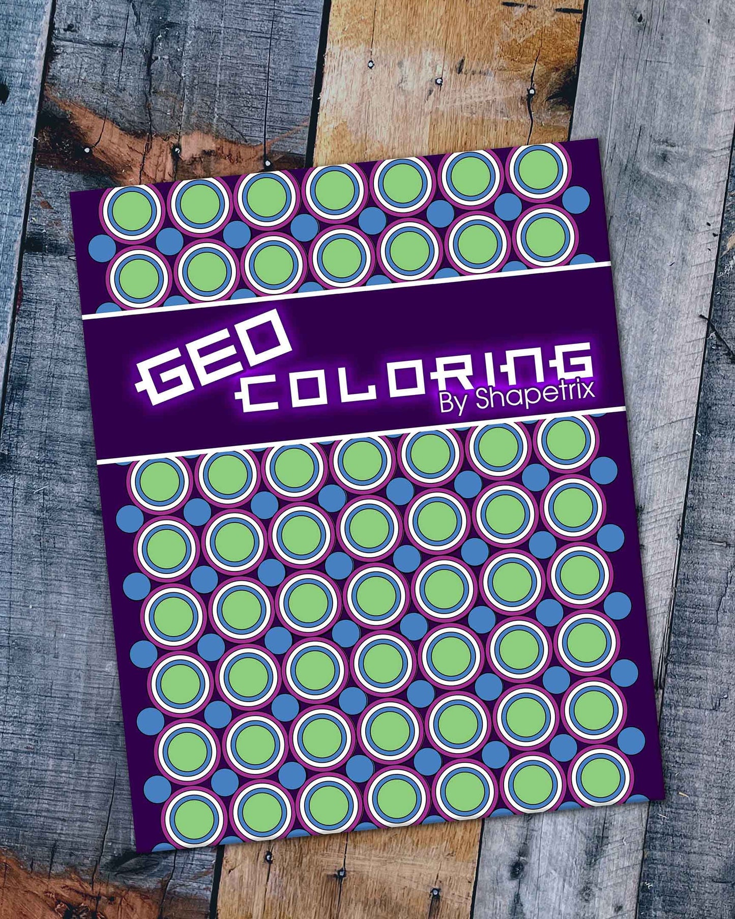 Geo Coloring – Mindful Art for Stress Relief & Creativity