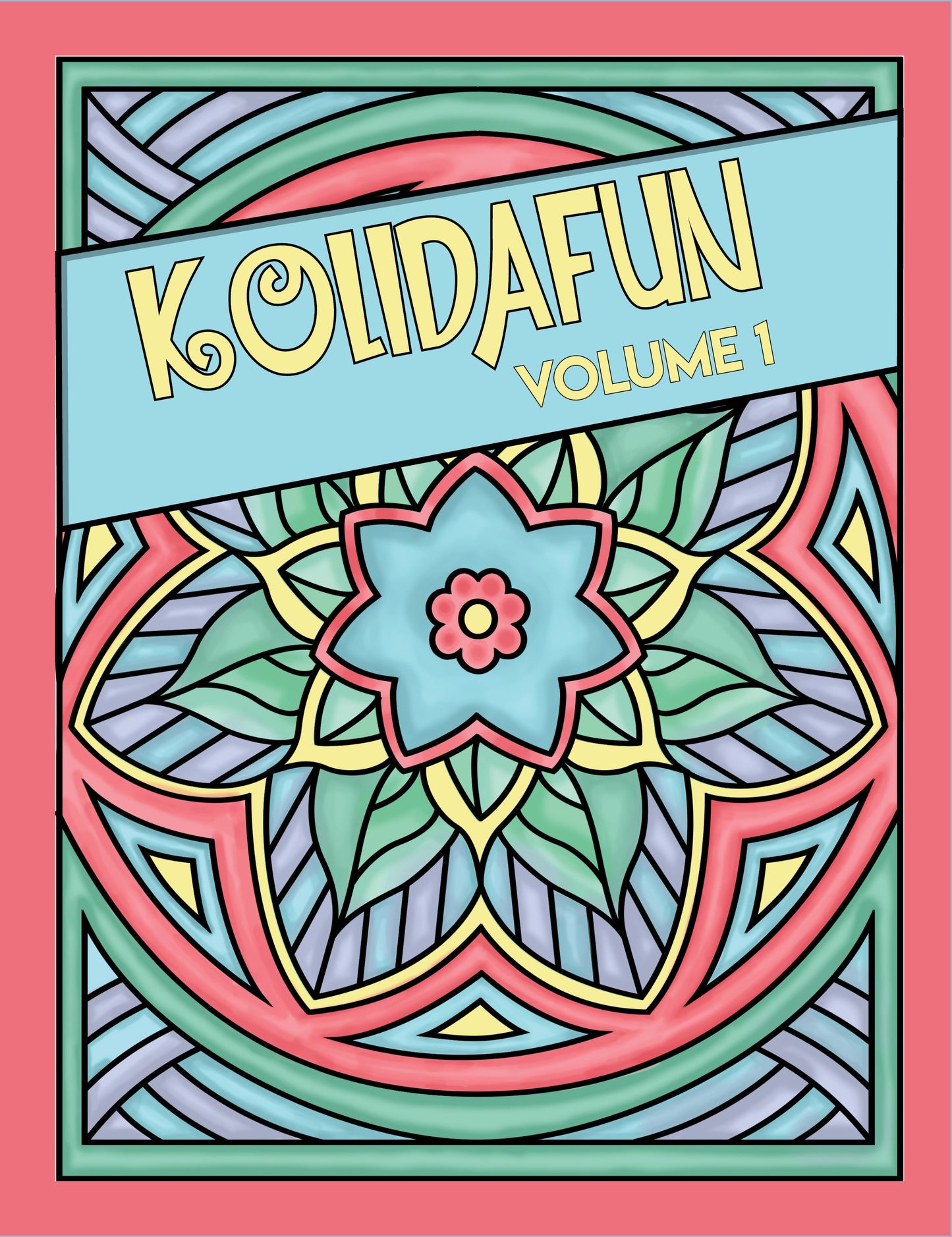 Kolidafun Vol 1: Mandala Coloring Book