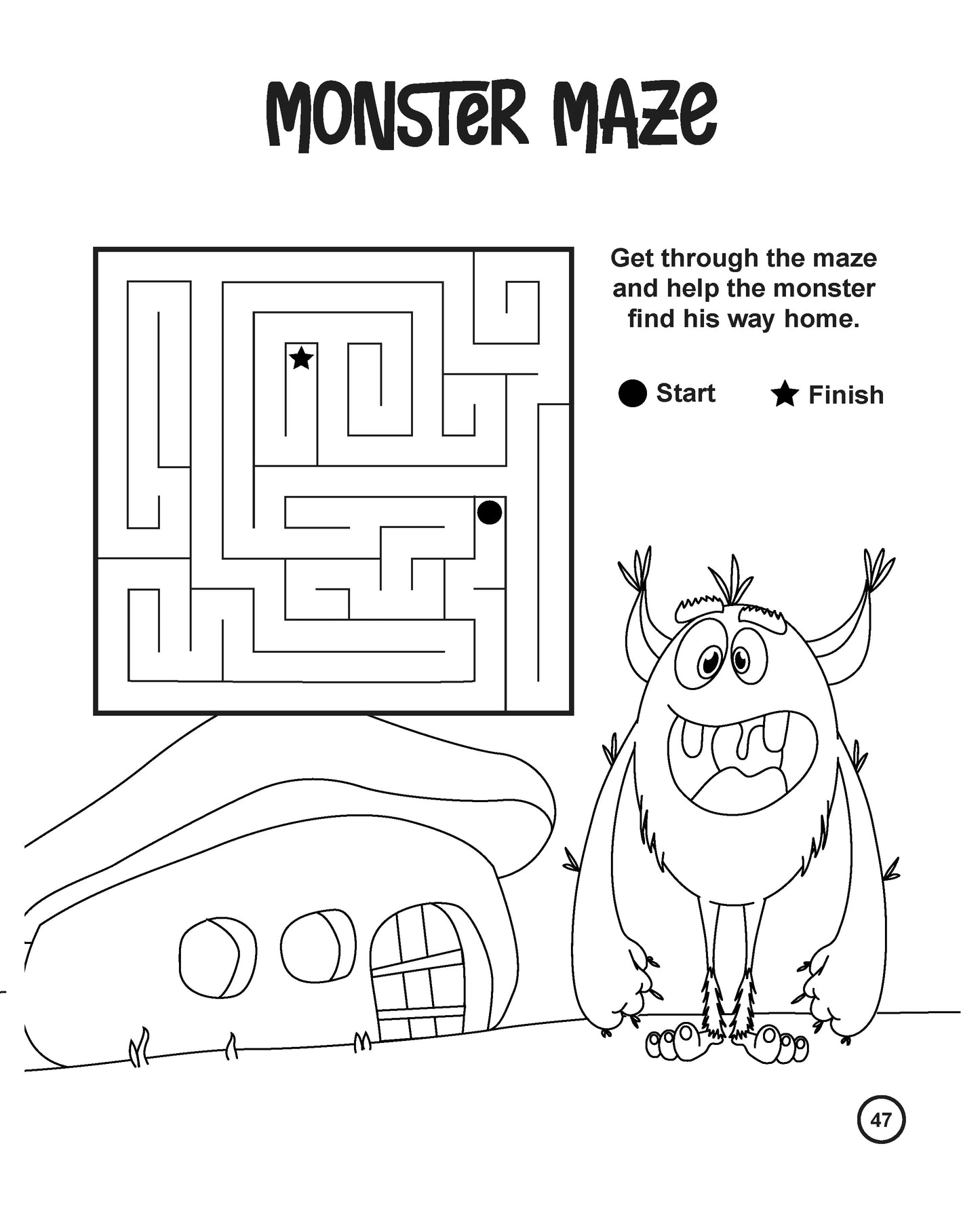 Fun In Monsterville : Activity Book