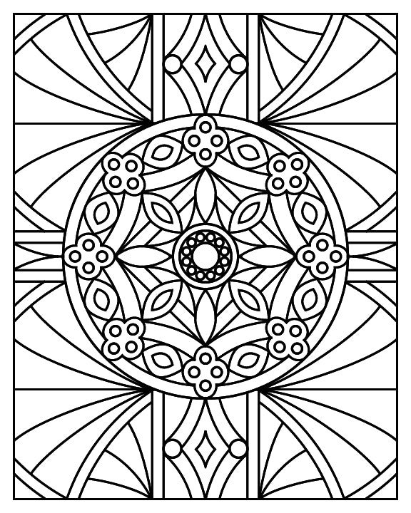 Kolidafun Vol 1: Mandala Coloring Book