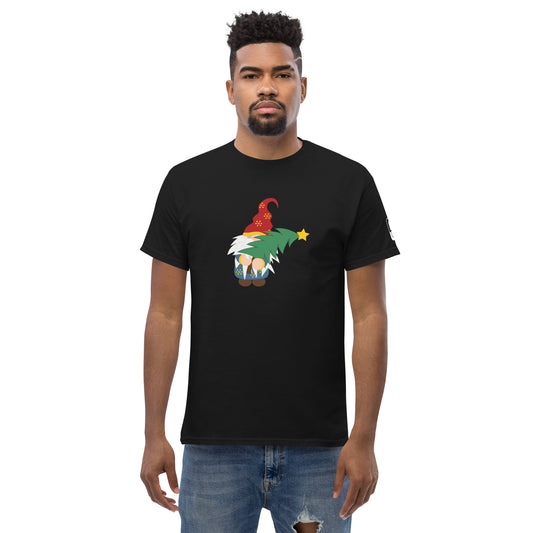 Yuletide Gnome: Tree Hugger Christmas T-Shirt