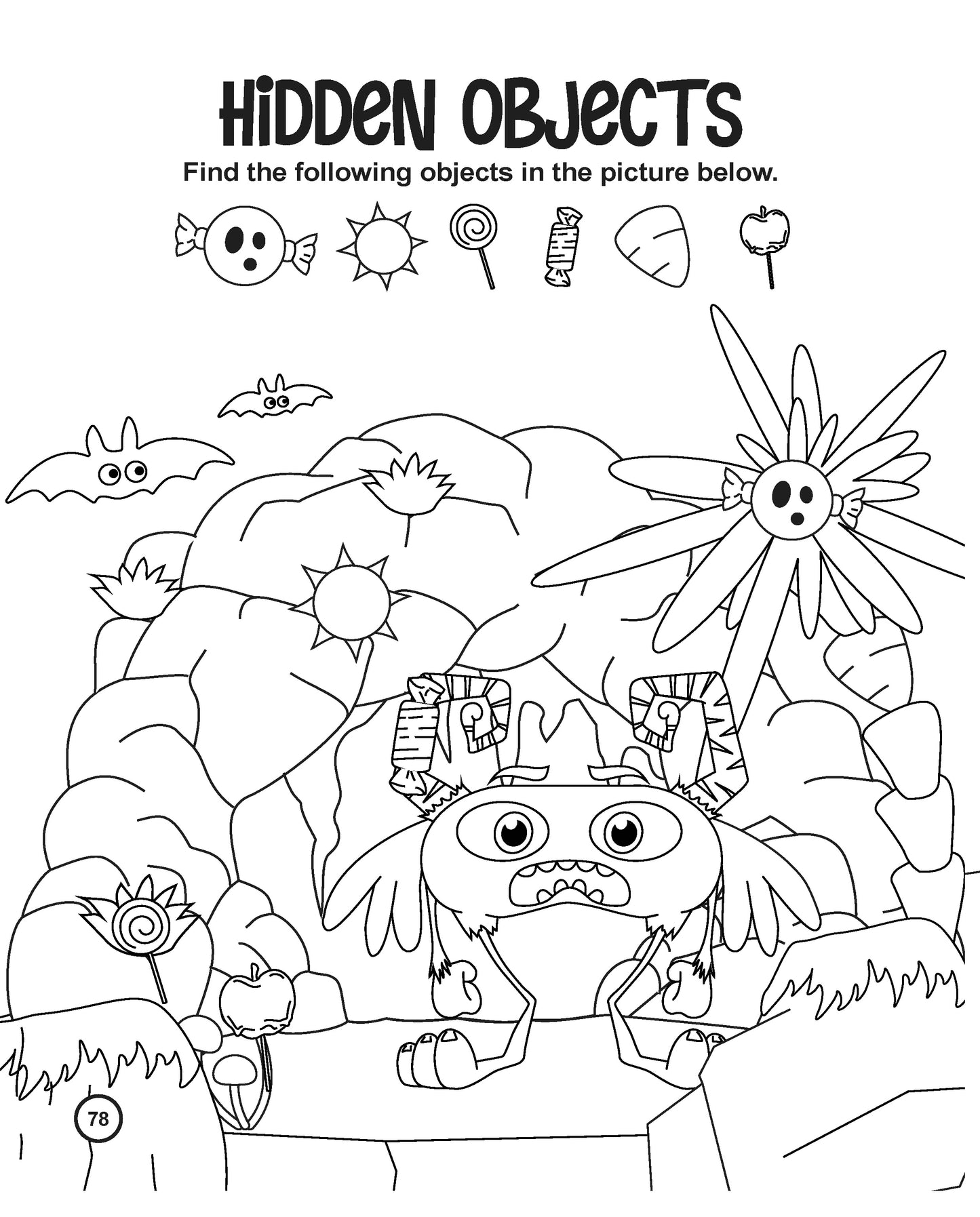 Fun In Monsterville Activity & Coloring Book