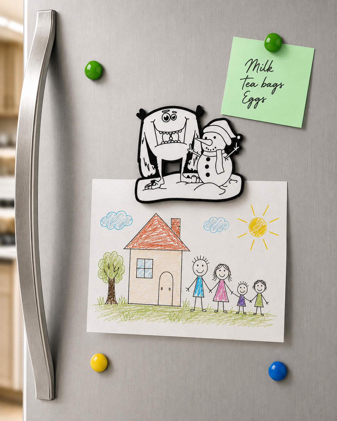 Stick A Doodle Monster