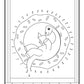 The image is a connect-the-dots activity featuring a playful dinosaur reading a book while comfortably nestled inside a doughnut. The dinosaur is surrounded by numbers from 1 to 37, indicating the sequence for connecting the dots. The doughnut is adorned with sprinkles, adding a fun and whimsical touch to the scene.