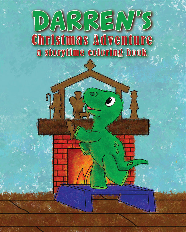 Darren's Christmas Adventure - A Storytime Coloring Book