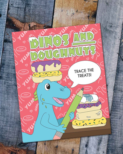 Dinos And Doughnuts : Trace The Treats!