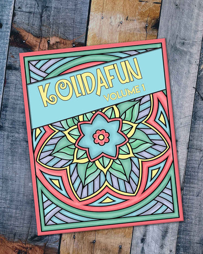 Kolidafun Vol. 1 : Mandala Coloring
