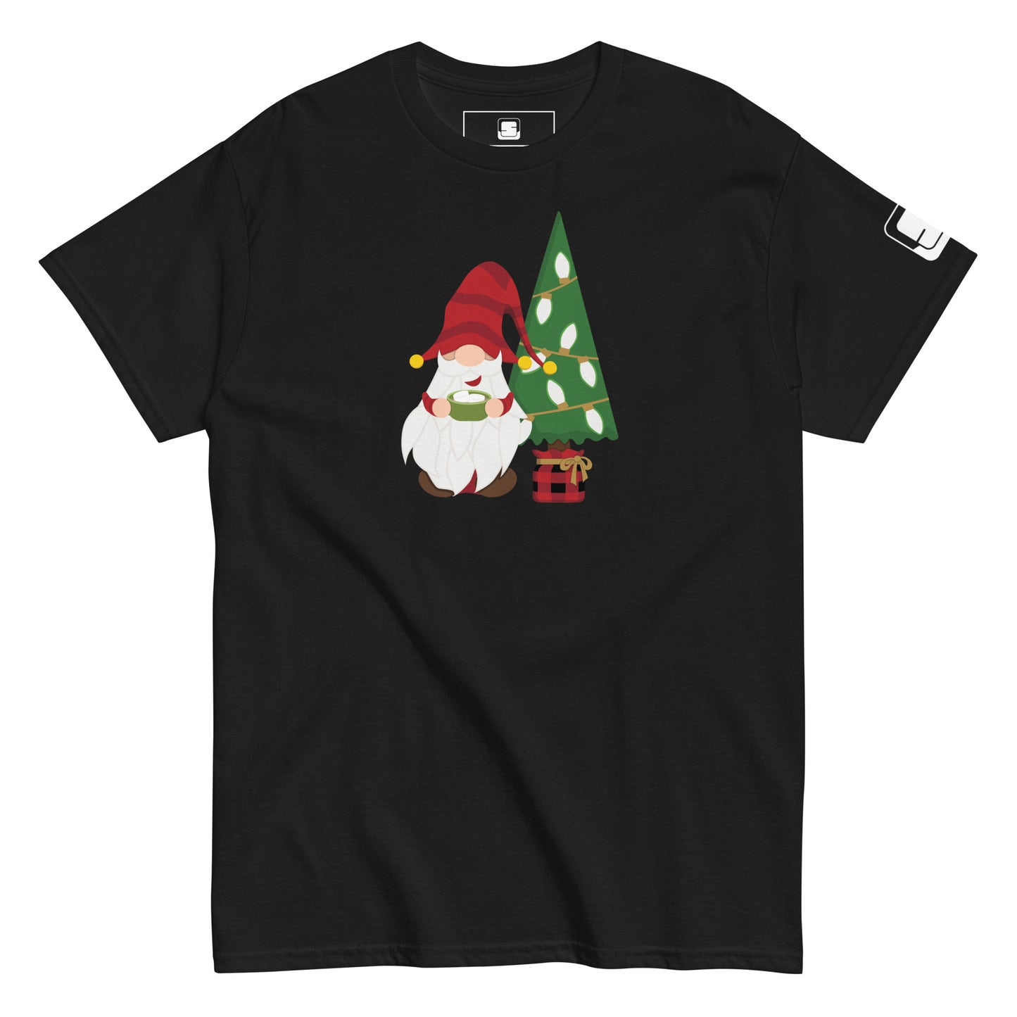 Gnome's Seasonal Delight: Happy Holidays T-Shirt