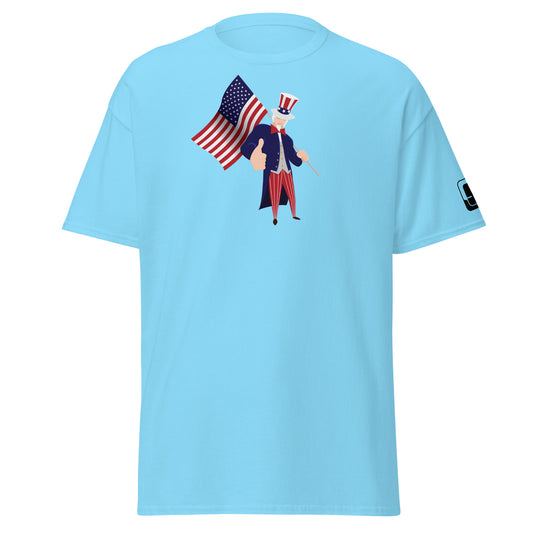 Patriotic Pride: The Uncle Sam Tribute Tee