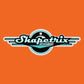 
The image features the logo for Shapetrix Entertainment set against a vibrant orange background. The logo includes a stylized circular emblem with wings extending from either side, rendered in black and teal with white highlights. The words "Shapetrix Entertainment" are elegantly incorporated within the design, suggesting a dynamic and creative company.